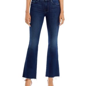 Mother Mid-Rise The Weekender Fray flare Jeans